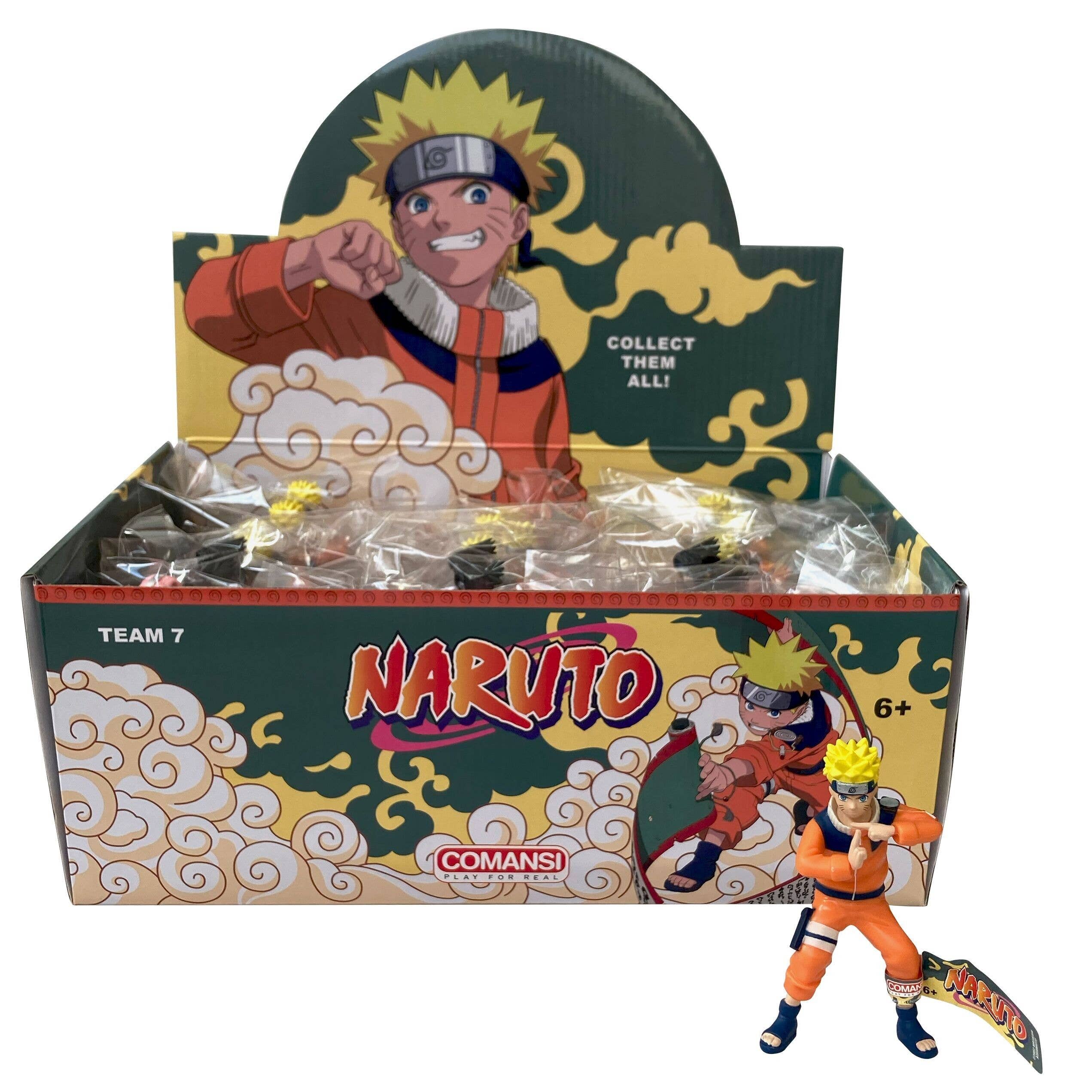 Comansi - Wholesale Toy Set - Kids - Naruto Display Assortment of 24 Toy Figures0