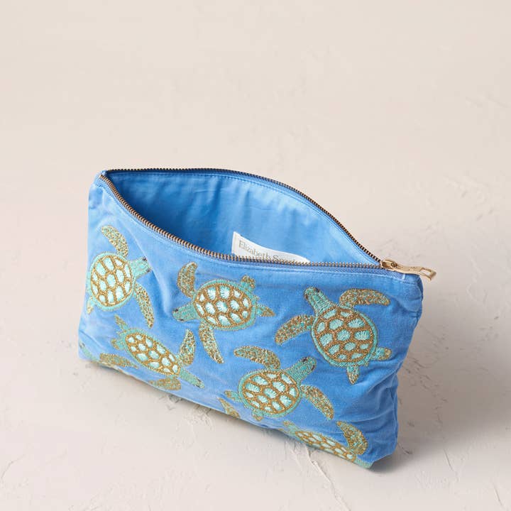 Elizabeth Scarlett Ltd - Wholesale Pouch - Women's - Turtle Conservation Everyday Pouch