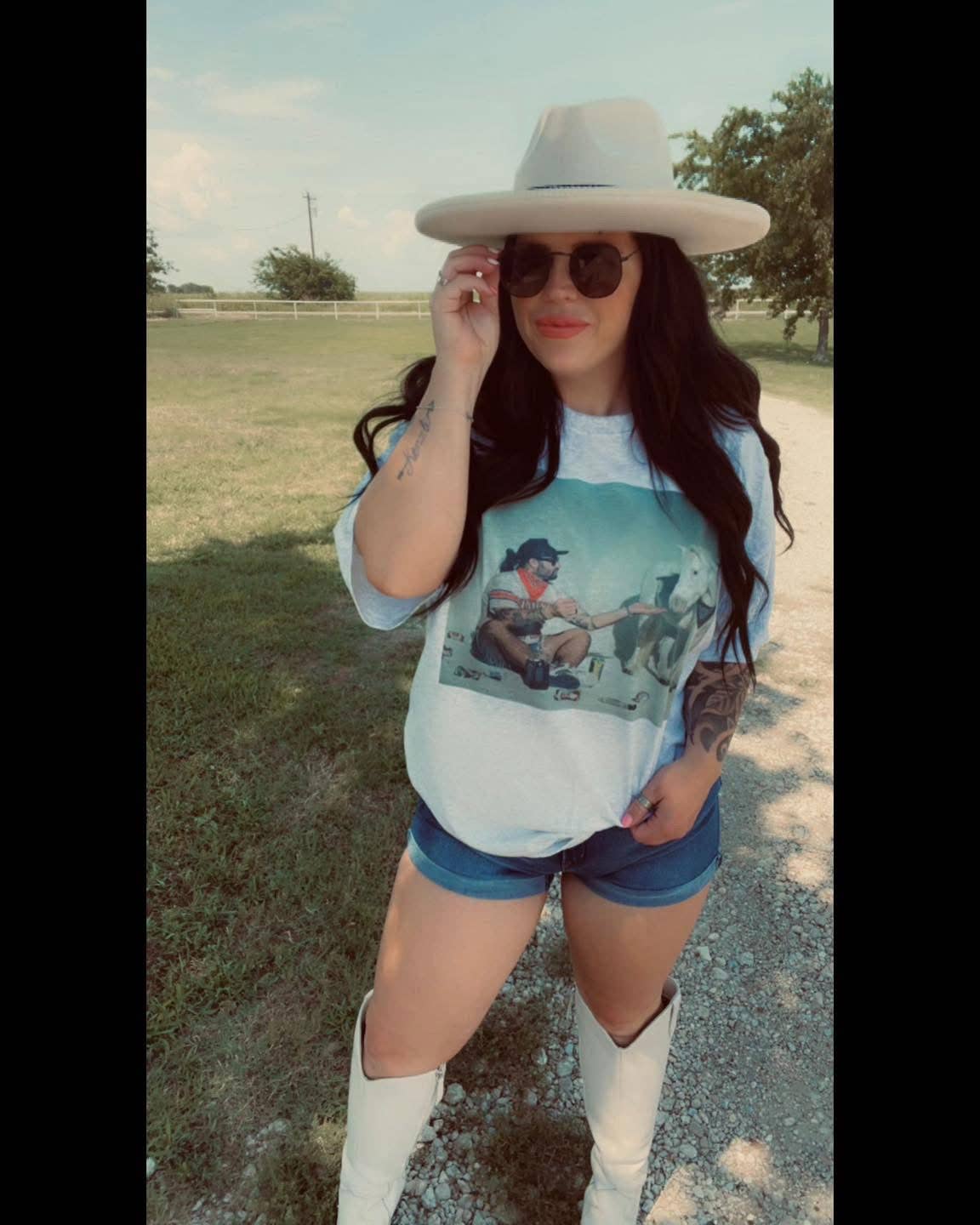 Sugar & Velvet Collective Wholesale - Wholesale T-Shirt (Graphic) - Women's - PONY TIME TEE