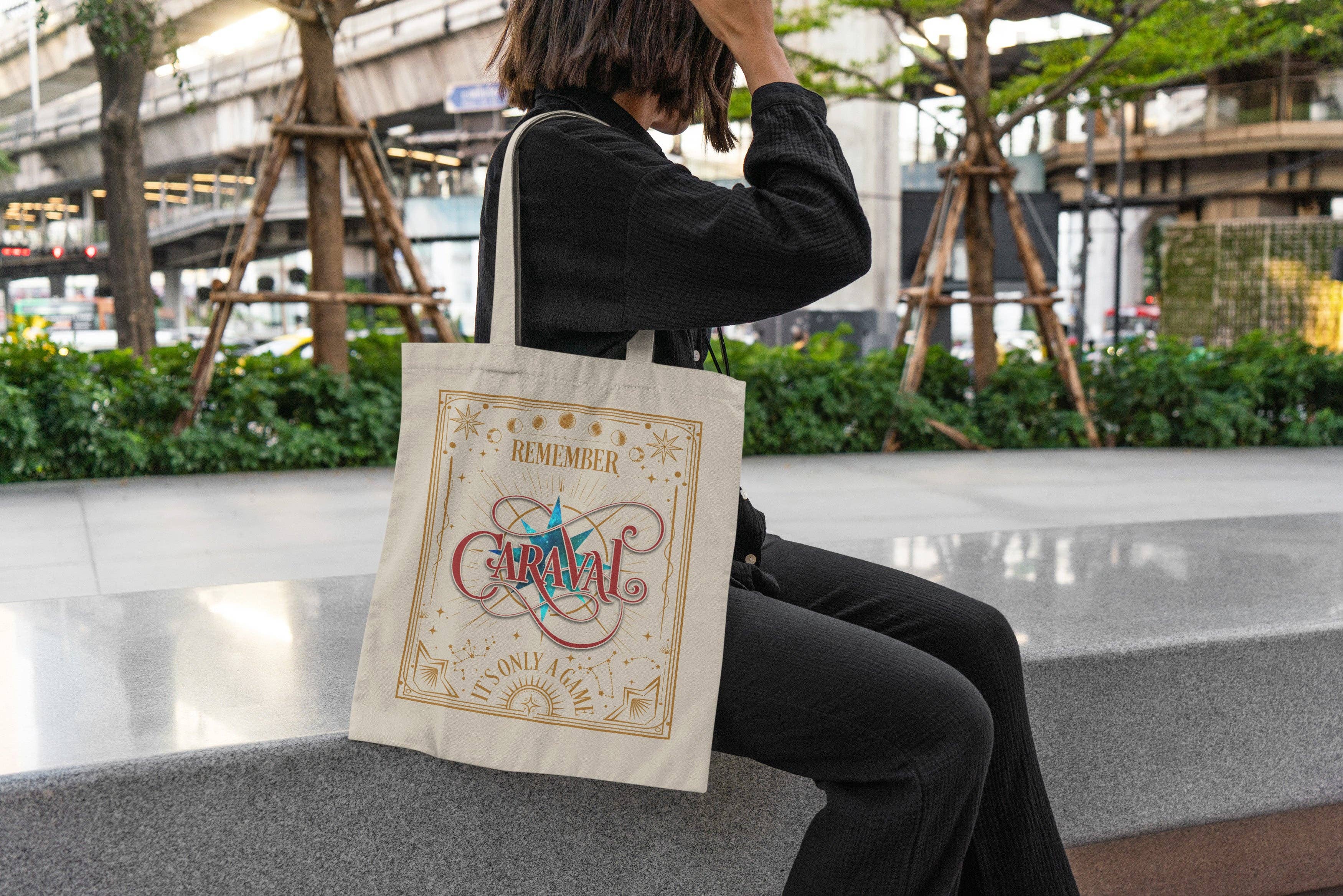 MagicMerchEmporium - Venta al por mayor Bolsa grande - Unisex - Bolso Tote Caraval5