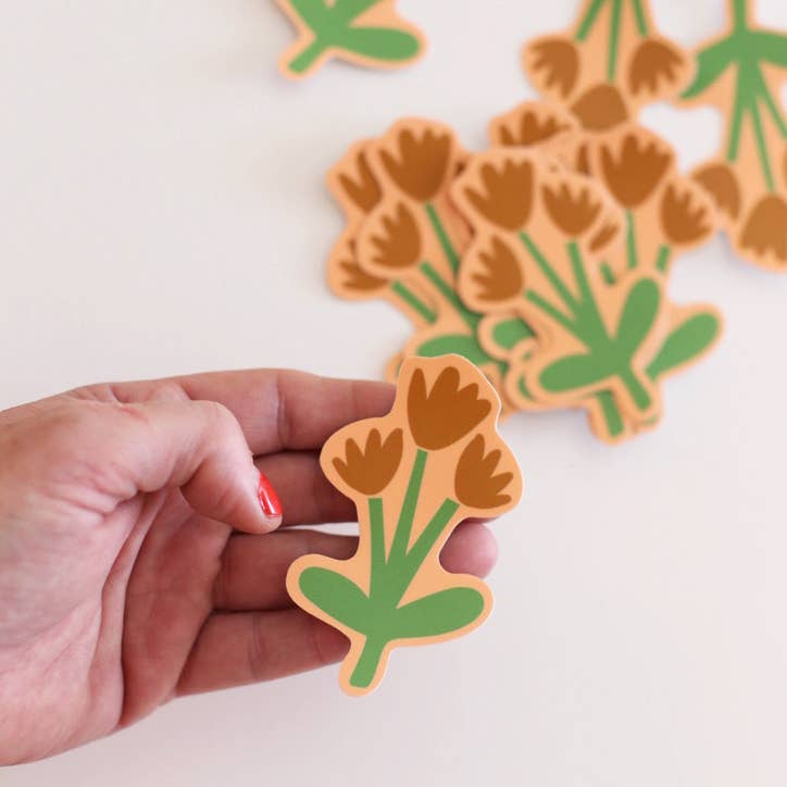 Handpicked Goods - Wholesale Sticker - Flower Sticker2