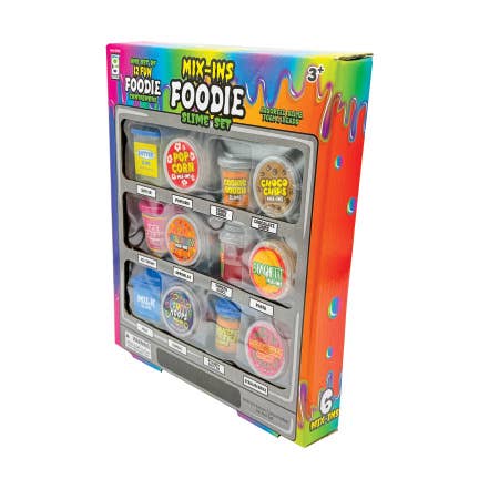 Geddes - Wholesale Putty/slime – Child - MIX-INS FOODIE SLIME SET  6/INNER2