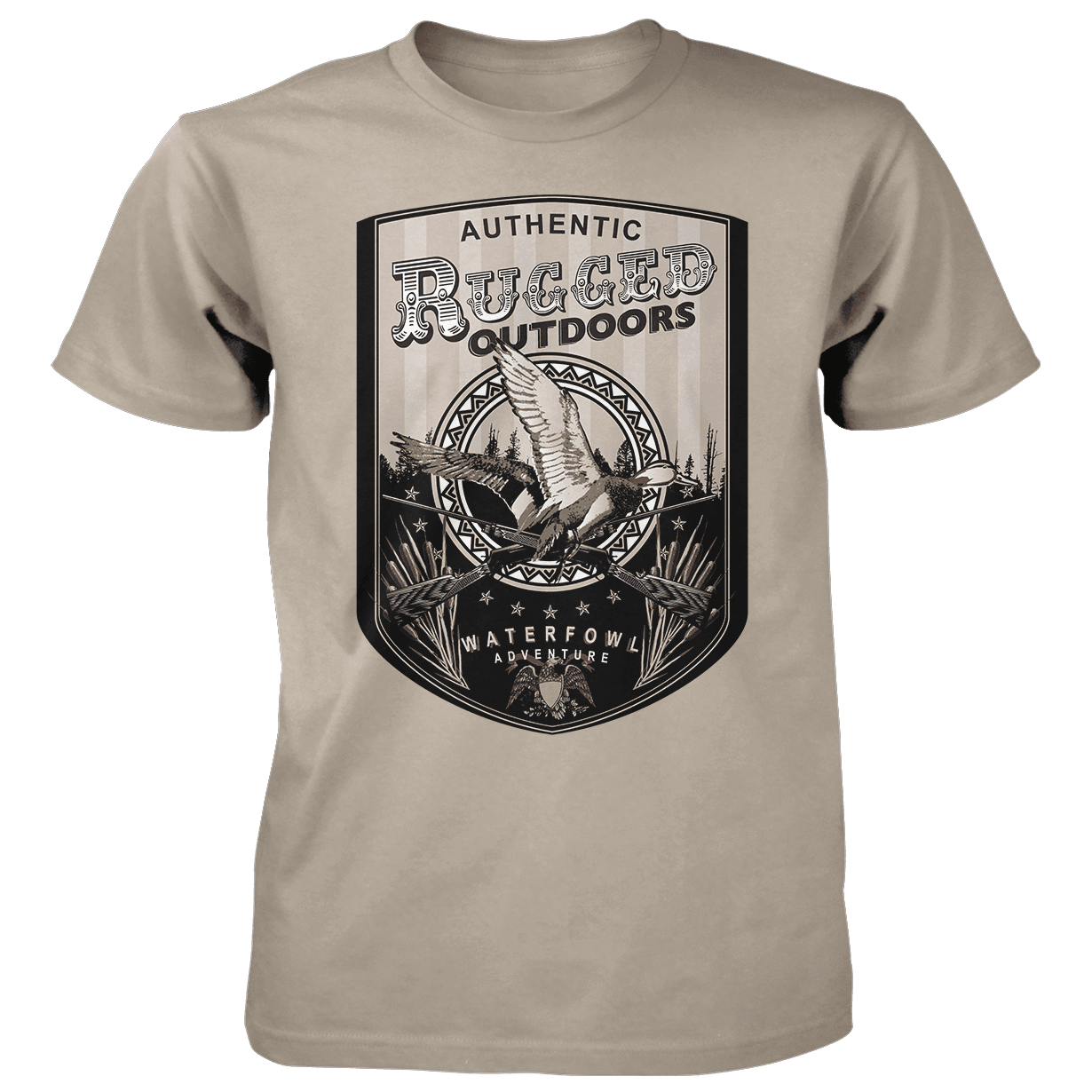 Old Country Outfitters - Wholesale T-Shirt - Unisex - Rugged Duck Outdoors - 4.5 oz Cotton T-Shirt4