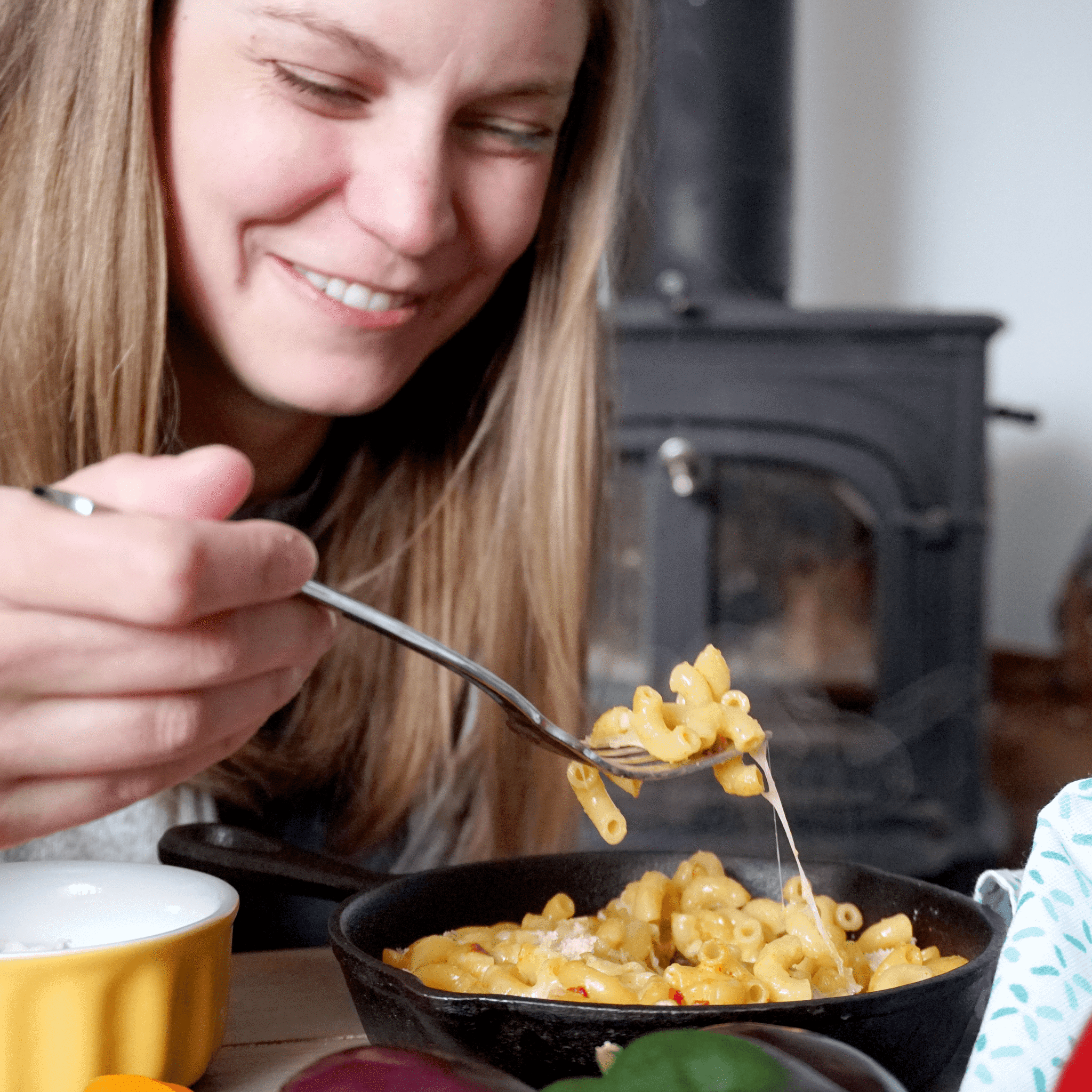 FishSki Provisions – Massa por atacado – Hatch Red Chile, alho, macarrão com queijo cheddar3