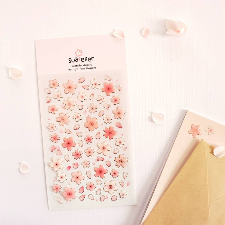 Suatelier design - Wholesale Sticker - Love Blossom