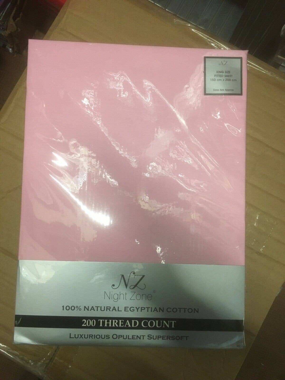 Pretty Little Bed – wholesale Fitted sheets – Luxury 100% Egyptian Cotton Fitted Sheet 200 Thread Count Single Doube All Sizes9