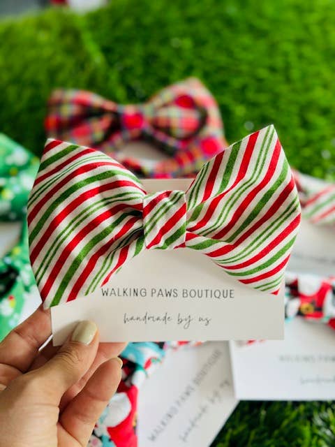 Walking Paws Boutique - Wholesale Pet Bow Tie - Dog - Assortment pet bowties, adjustable and removable, holiday10