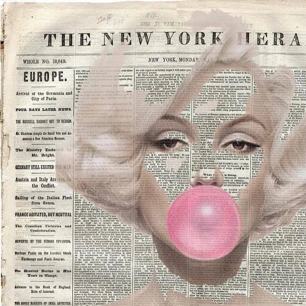 LOOMLAN - Wholesale Art Print - Marilyn Monroe Canvas Art Canvas3