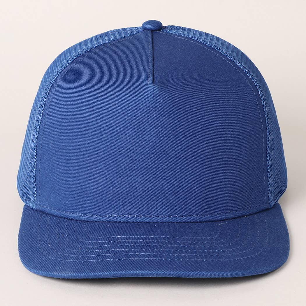 Fashion City – wholesale Truckerkeps – Unisex – Enfärgad bomullstruckerhatt med meshrygg45