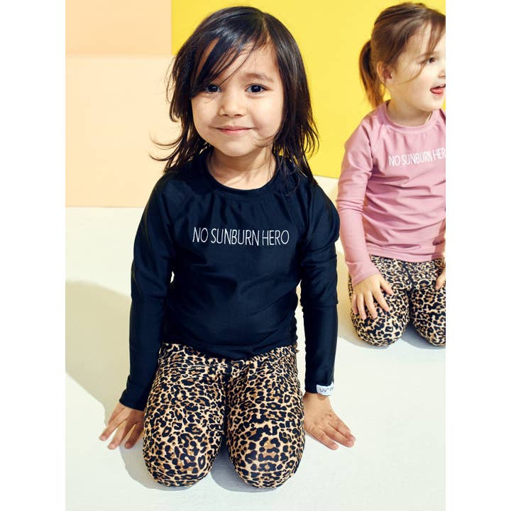 Camisa UV preta bordada por atacado de uv-play