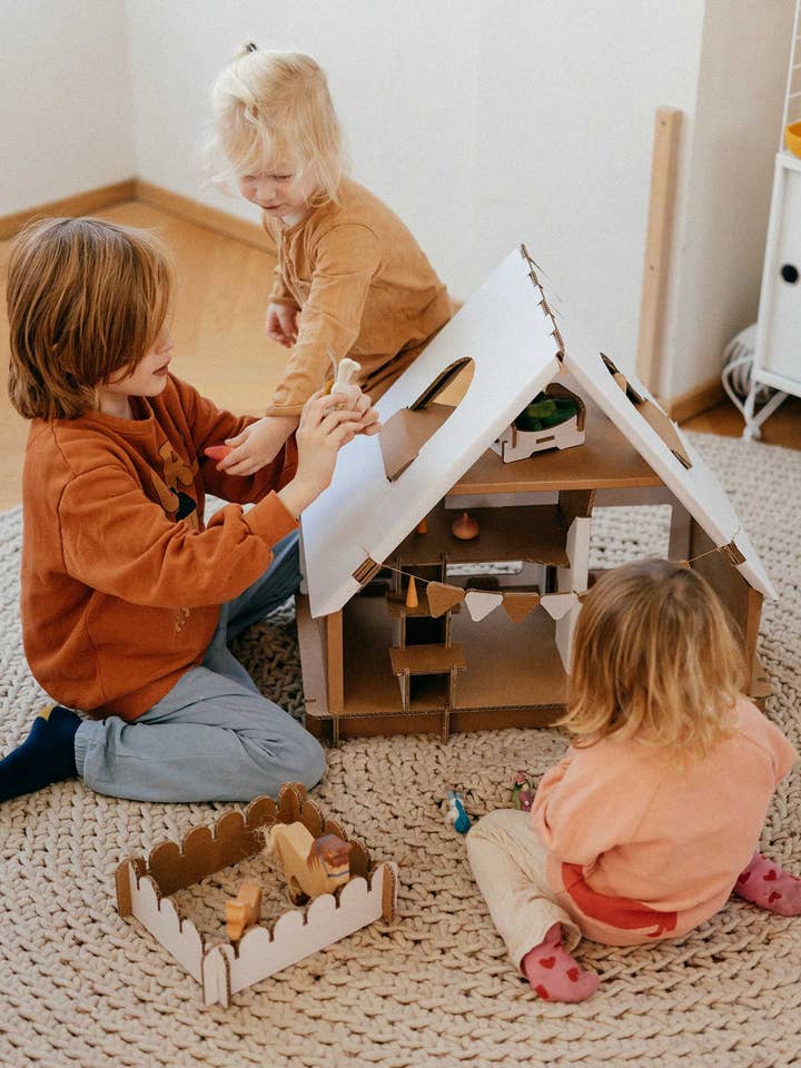 Dollhouse *Tiny Tales Playhouse* for wholesale by Papperlapapp