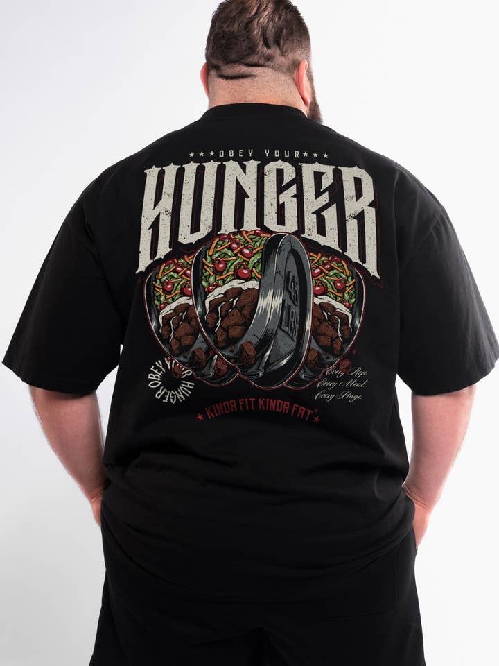 Maglietta Premium Oversize Iron Taco per la vendita all'ingrosso da parte di Kinda Fit Kinda Fat