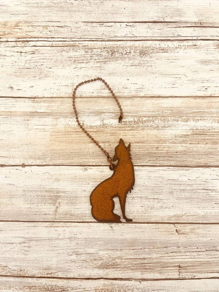 Coyote Southwestern Fan Pull for wholesale by Universal Ironworks USA