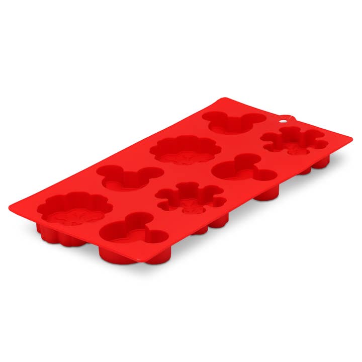 Open Road Brands, LLC - Wholesale Chocolate/Candy Mold - Disney Mickey Mouse & Snowflake Silicone Mold