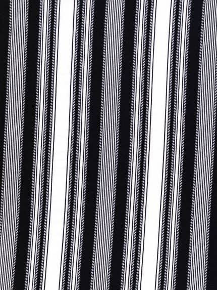 Rayure verticale tendance noire et blanche sur double brosse pour la vente par Cutting Edge Trade