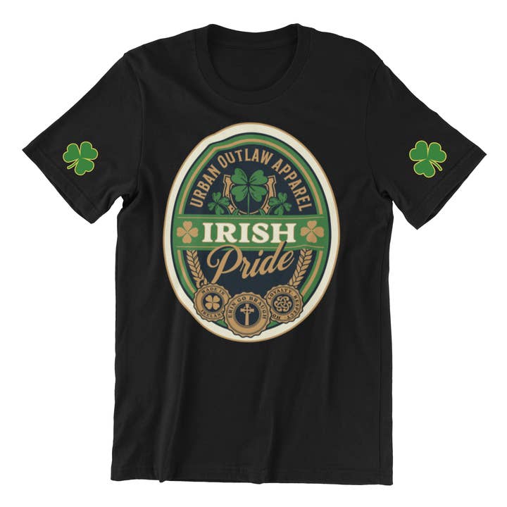 Irish Outlaw T-shirt voor wholesale door Urban Outlaw Apparel