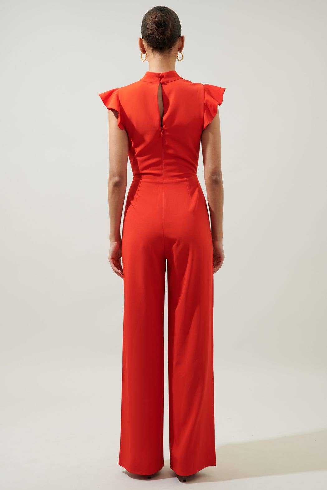 Sugarlips - Vendita all'ingrosso Tuta intera - Donna - Tuta a gamba larga con scollo a lupetto Manuela9