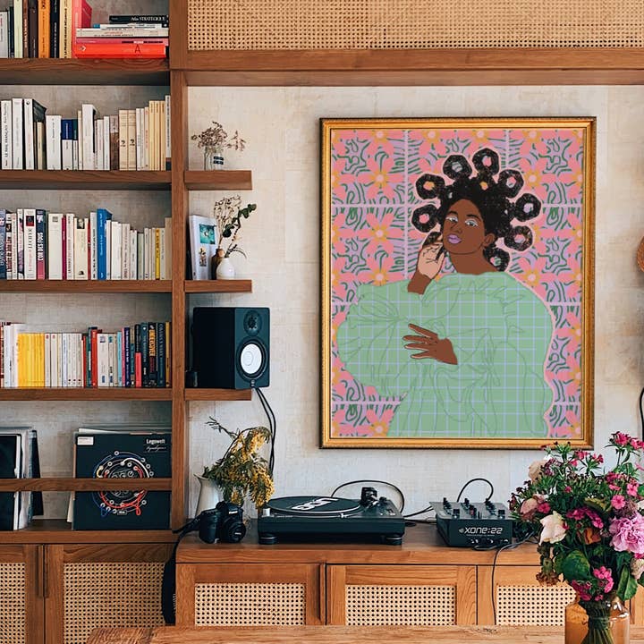 Ifeoluwa Art Print - Etsy Design Award 2023 Winner for wholesale by DorcasCreates