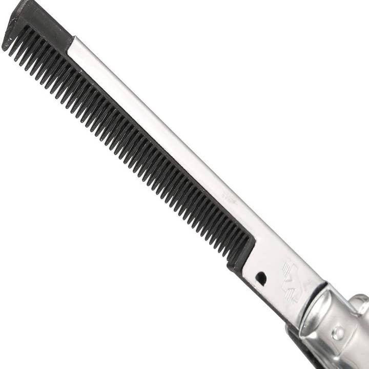 Square Deal Recordings & Supplies - Wholesale Hair Brush/Comb - Folding Pocket Comb - Switchblade Style - Novelty Gift Item