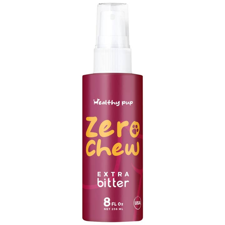 Chew + Heal - Wholesale Pet Spray - Dog - Healthy Pup Zero Chew Spray for Dogs to Stop Chewing - 8 oz