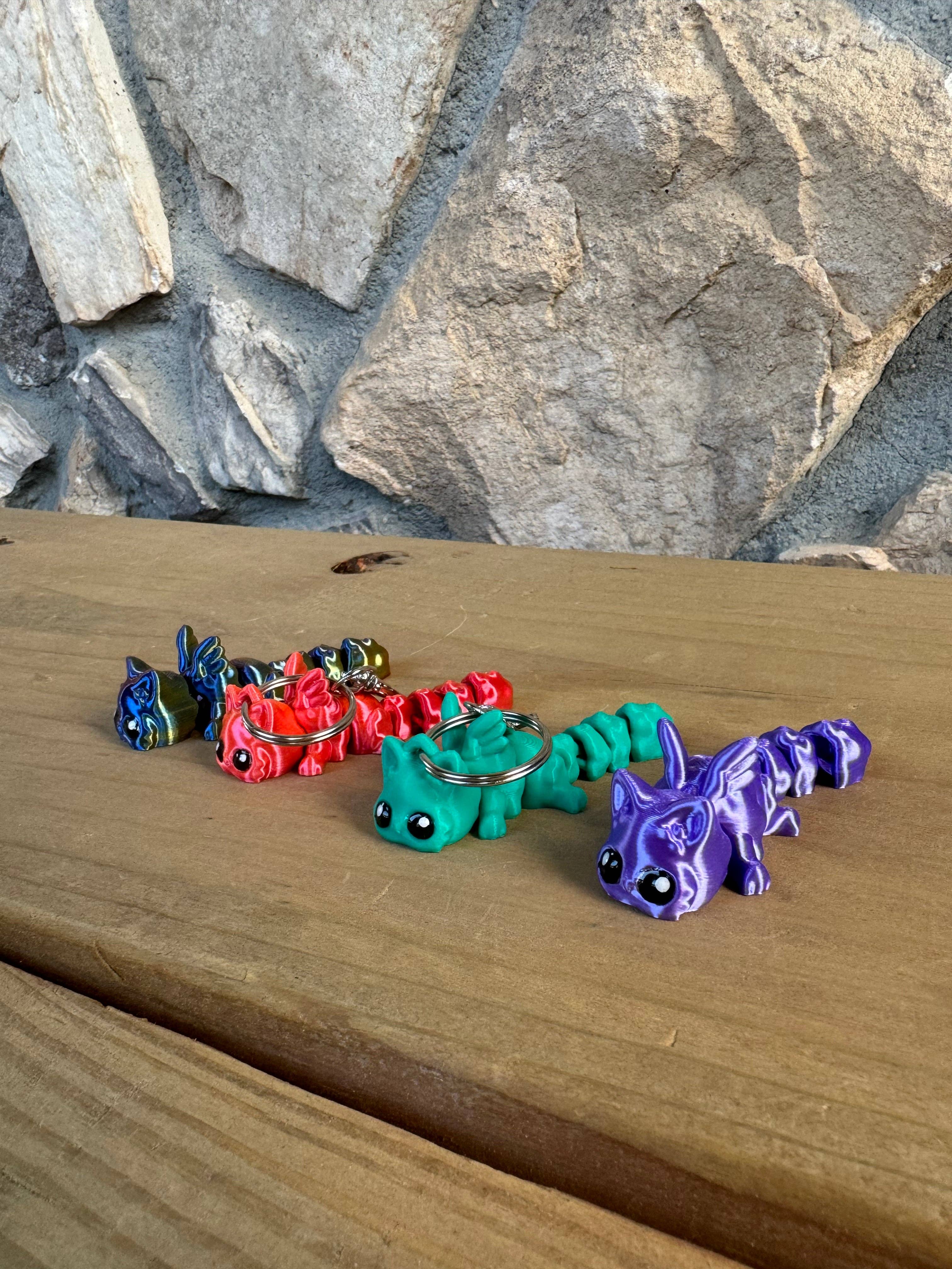 LNZ Custom Design - Wholesale Keychain - Kids - Fairy Cat Keychain & Toy11