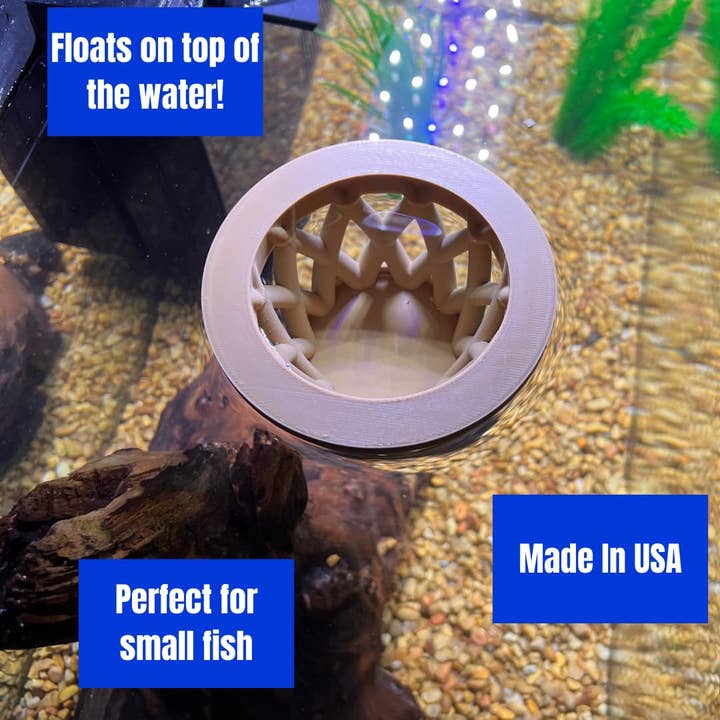 Chatelet - Wholesale Pet Bowl - Cat/Dog - Chatelet Aquarium Fish Feeding Cage | Small Fish Feed Cage | Floats at Surface & Keeps Larger Fish Out | Made in USA12