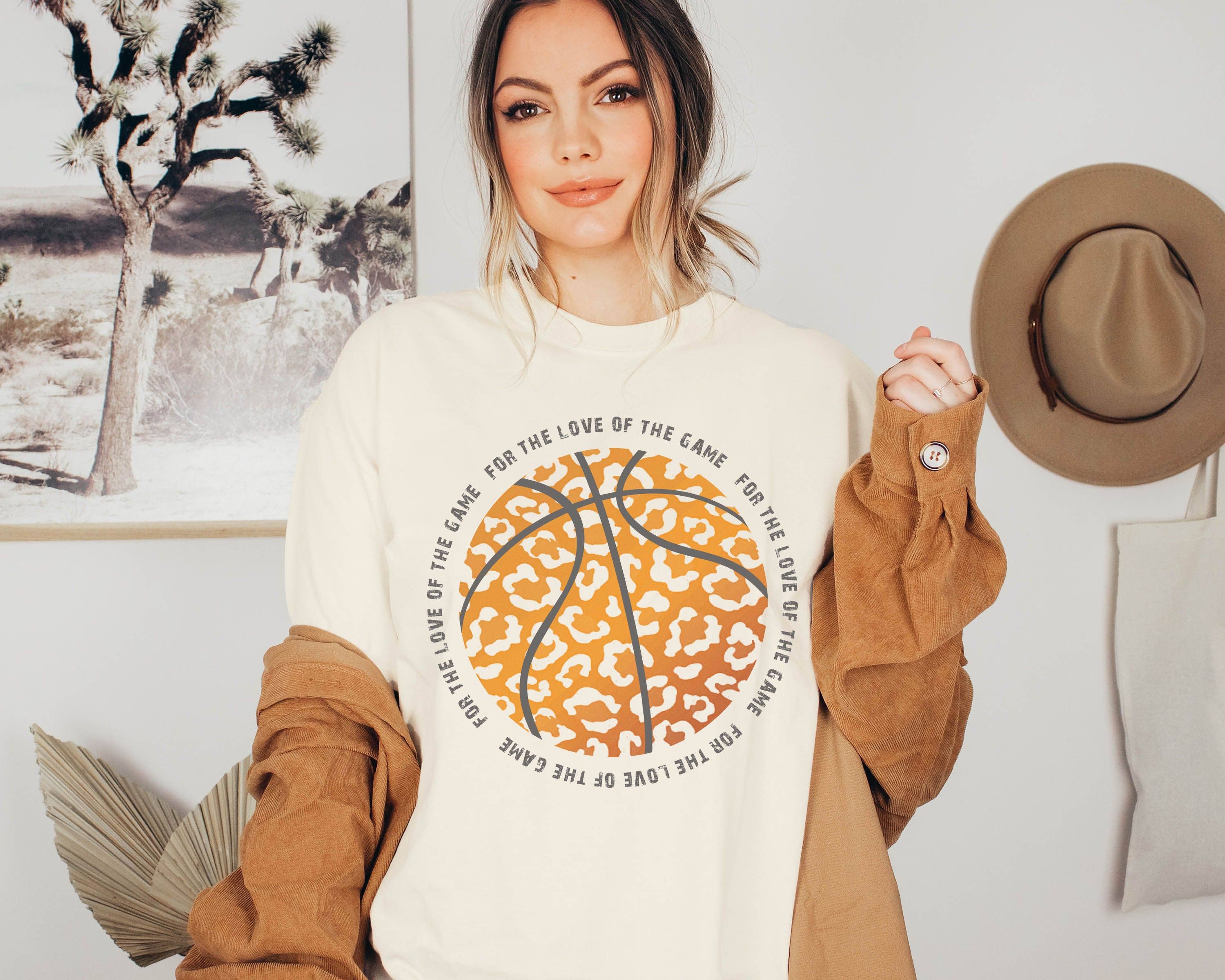 Ivory For the Love of the Game Leopard Basketball for wholesale on Faire0