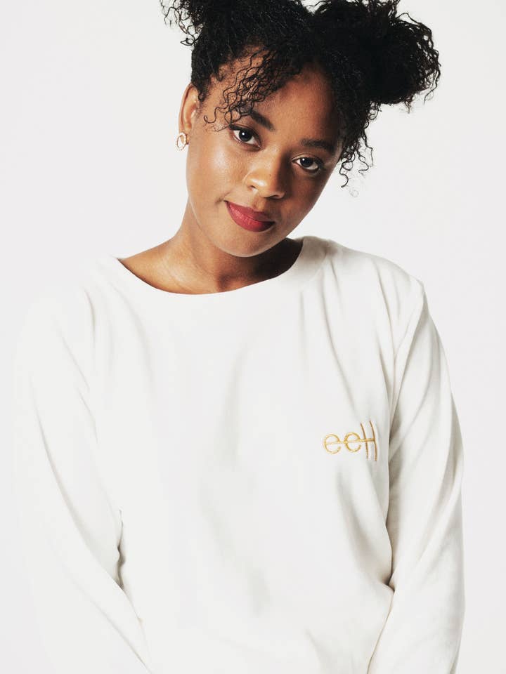 Maglione in Velluto Ehlegant - Fatto a Parigi - Pre-Ordine. per la vendita all'ingrosso da parte di eeH