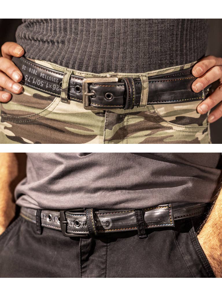 Cingomma - Wholesale Belt - Unisex - Handcrafted recycled belt made in Italy No. 2185291