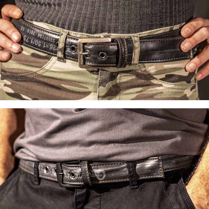 Cingomma - Wholesale Belt - Unisex - Handcrafted recycled belt made in Italy No. 2185291