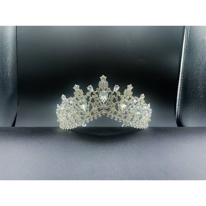 Elegant World Corporation - Wholesale Tiara - Women's - Crystal Rhinestone Tiaras Crown Quinceañera Bridal Wedding295