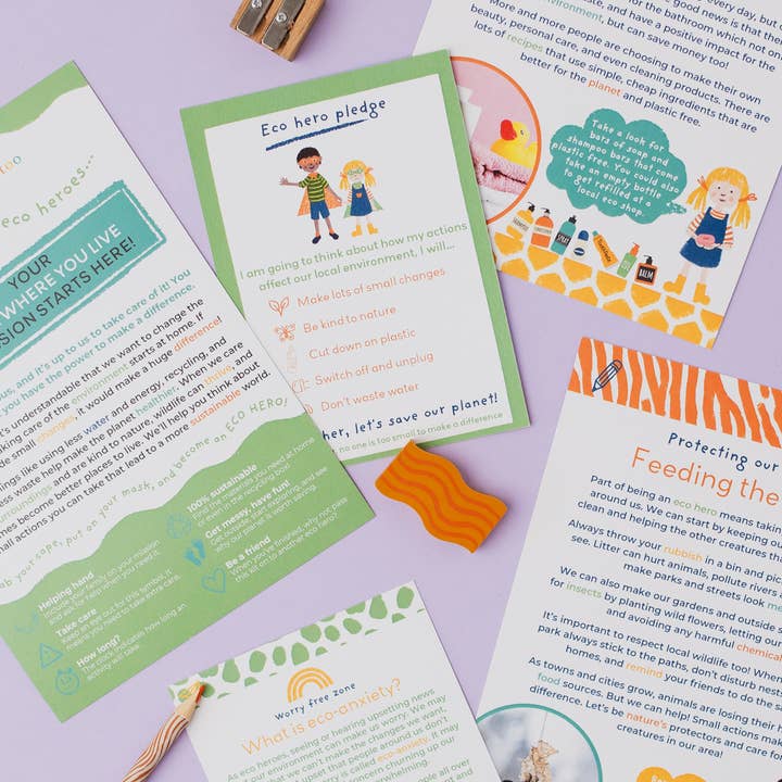 It’s Our Planet Too - Wholesale DIY Craft Kit - Kids - CHILDREN'S ECO ACTIVITY BOX - Love where you live6