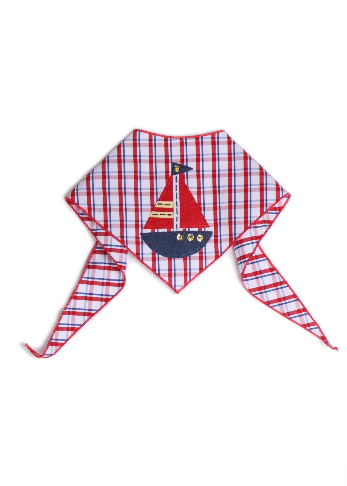 Red Sailboat Bandana for wholesale on Faire5