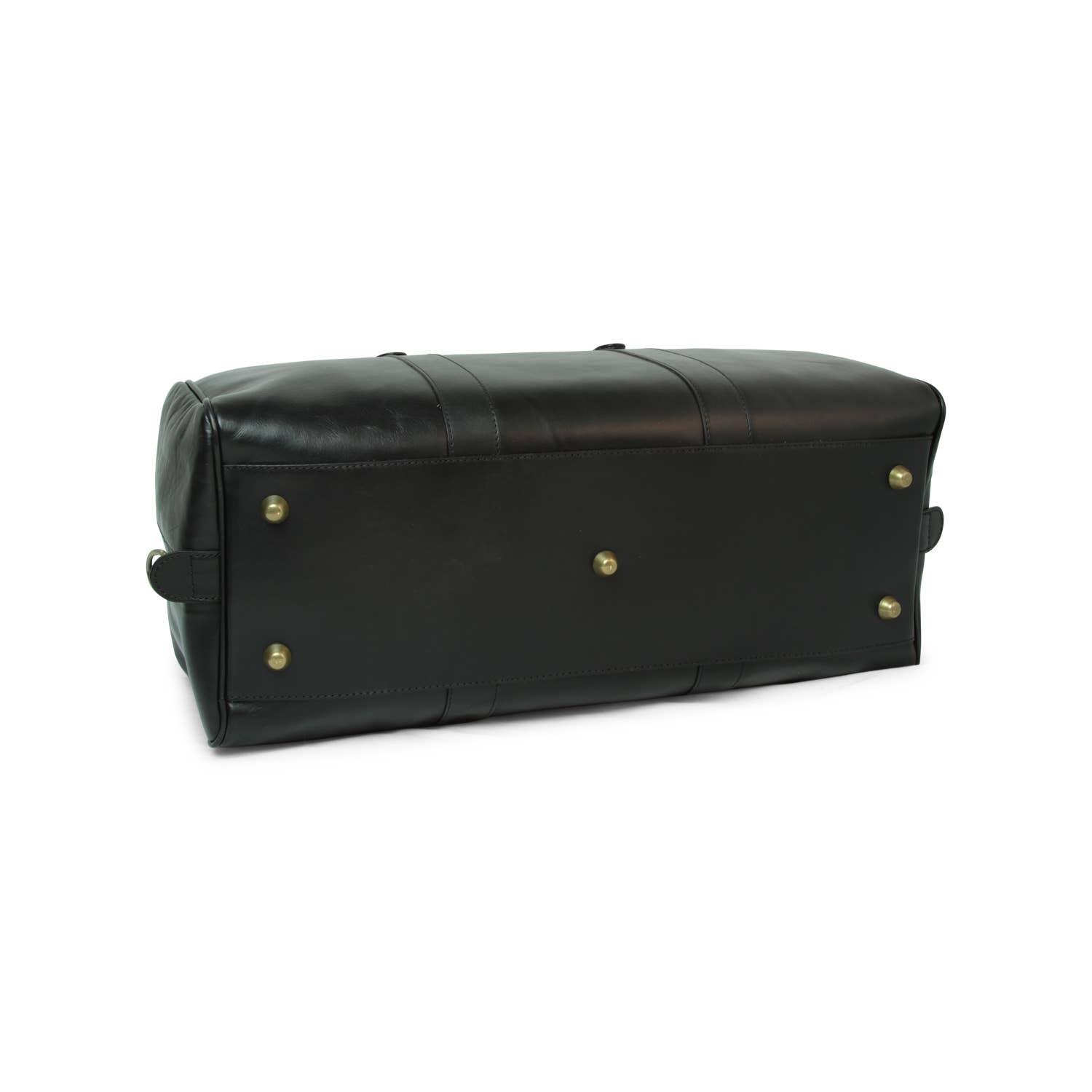 Old Angler Firenze - Wholesale Weekender Bag - Unisex - Borsone da viaggio grande in pelle di vitello-Nero4