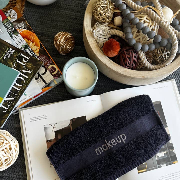 Frosting Company - Wholesale Wash Cloth - Makeup Towel Washcloth Black Hotel - Spa Product