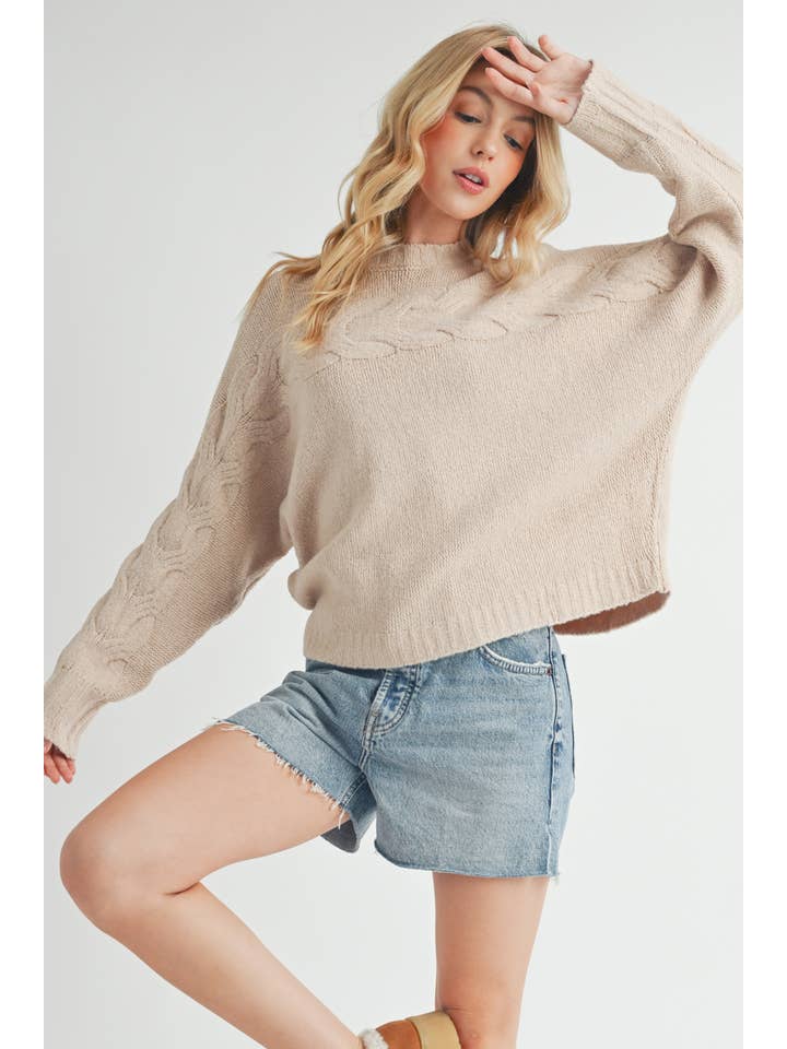 AEMI + CO - Wholesale Knit Sweater - Women's - 3205EK Elaine Sweater 24