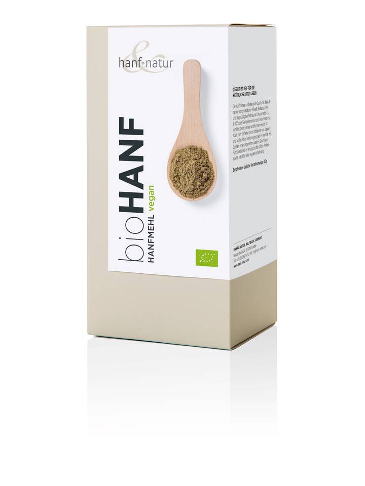 Farine de chanvre 500 g pour la vente par hanf & natur