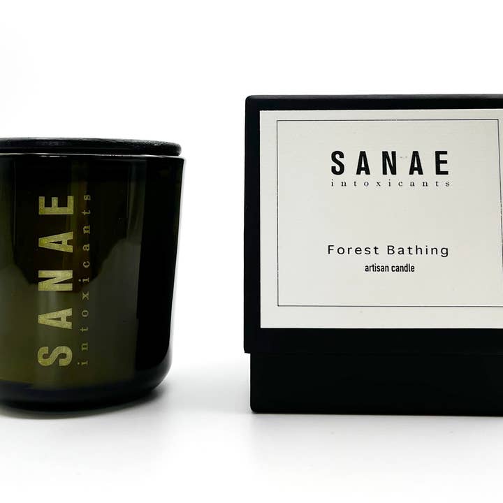 Forest Bathing Candle 🌿 for wholesale by Sanae Intoxicants