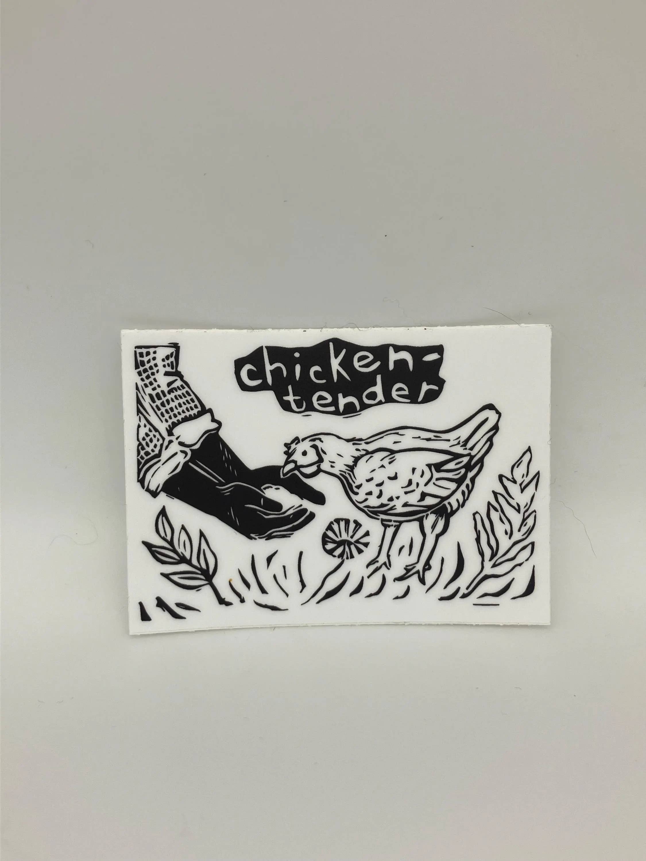 Coyotesnout - Wholesale Sticker - Vinylsticker van 3" - Chicken Tender
