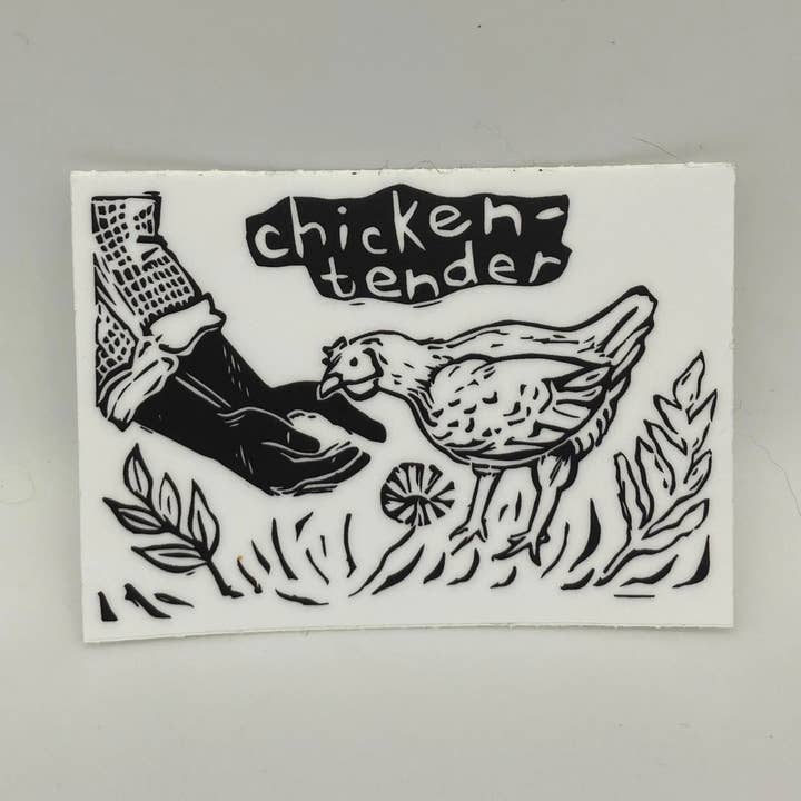 Coyotesnout - Wholesale Sticker - Vinylsticker van 3" - Chicken Tender0
