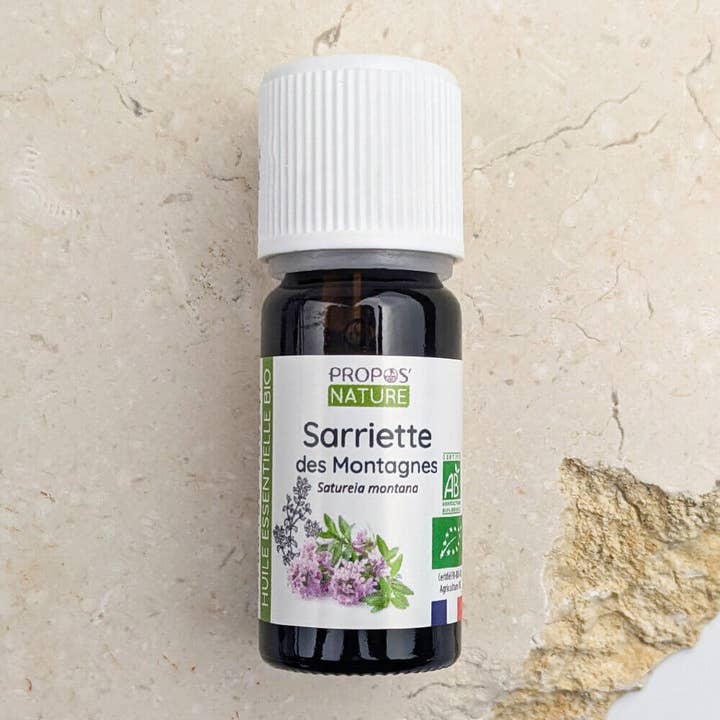 Organic Mountain Savory Essential Oil 10ml for wholesale by Propos'Nature