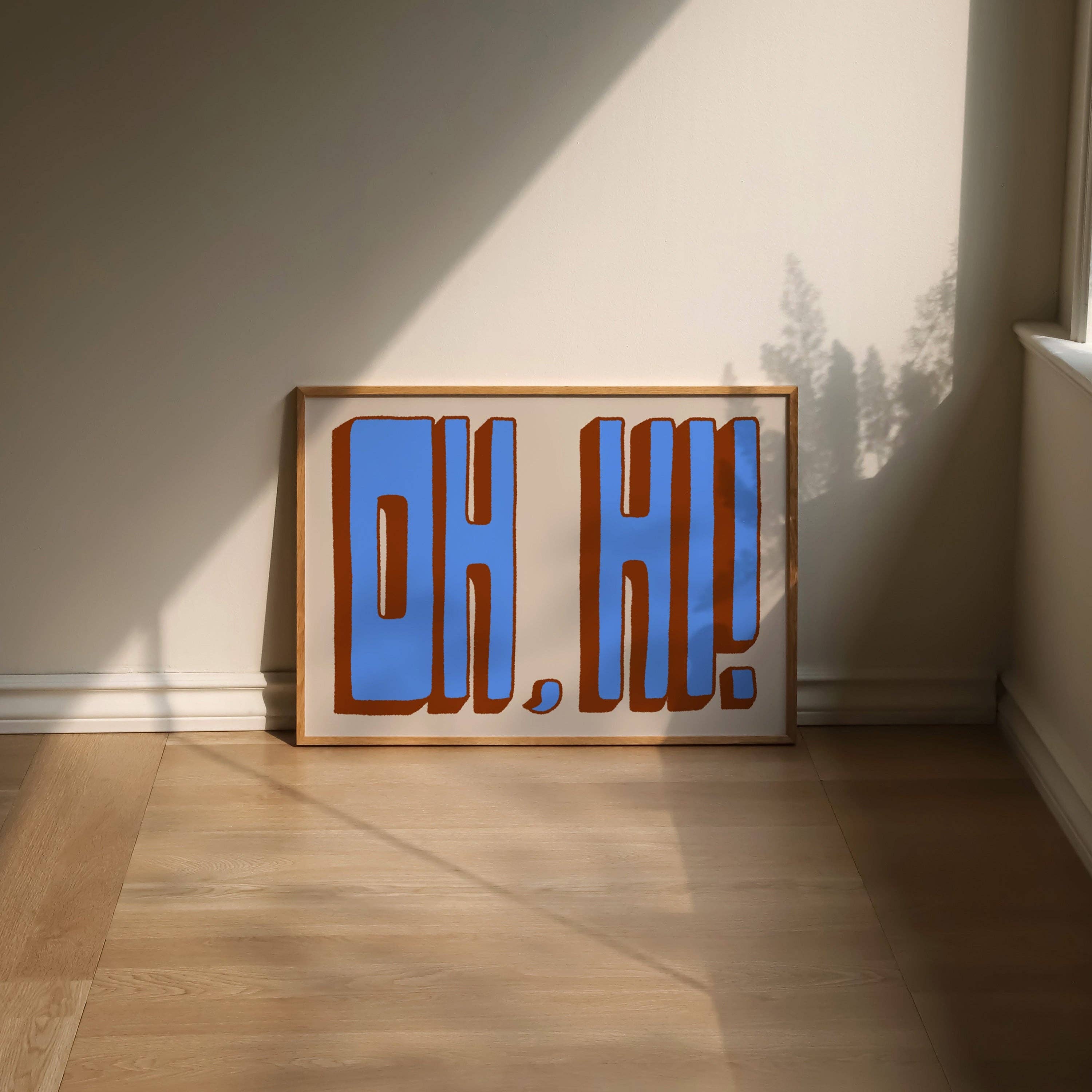 Lune Club - Vente Affiche d'art - Oh, salut l'impression6