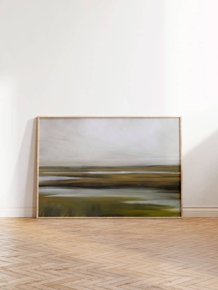 Neutral Landscape Giclée Print for wholesale by David Brazier Art