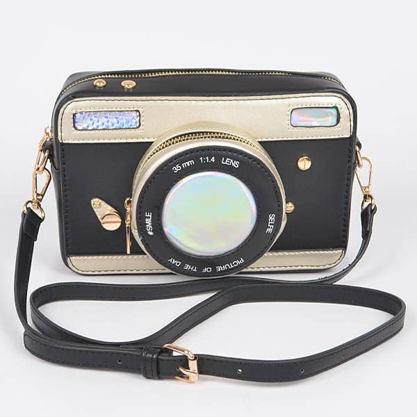 3AM BY H&D ACCESSORIES – wholesale Axelväska - Dam – Väska med kameramotiv3