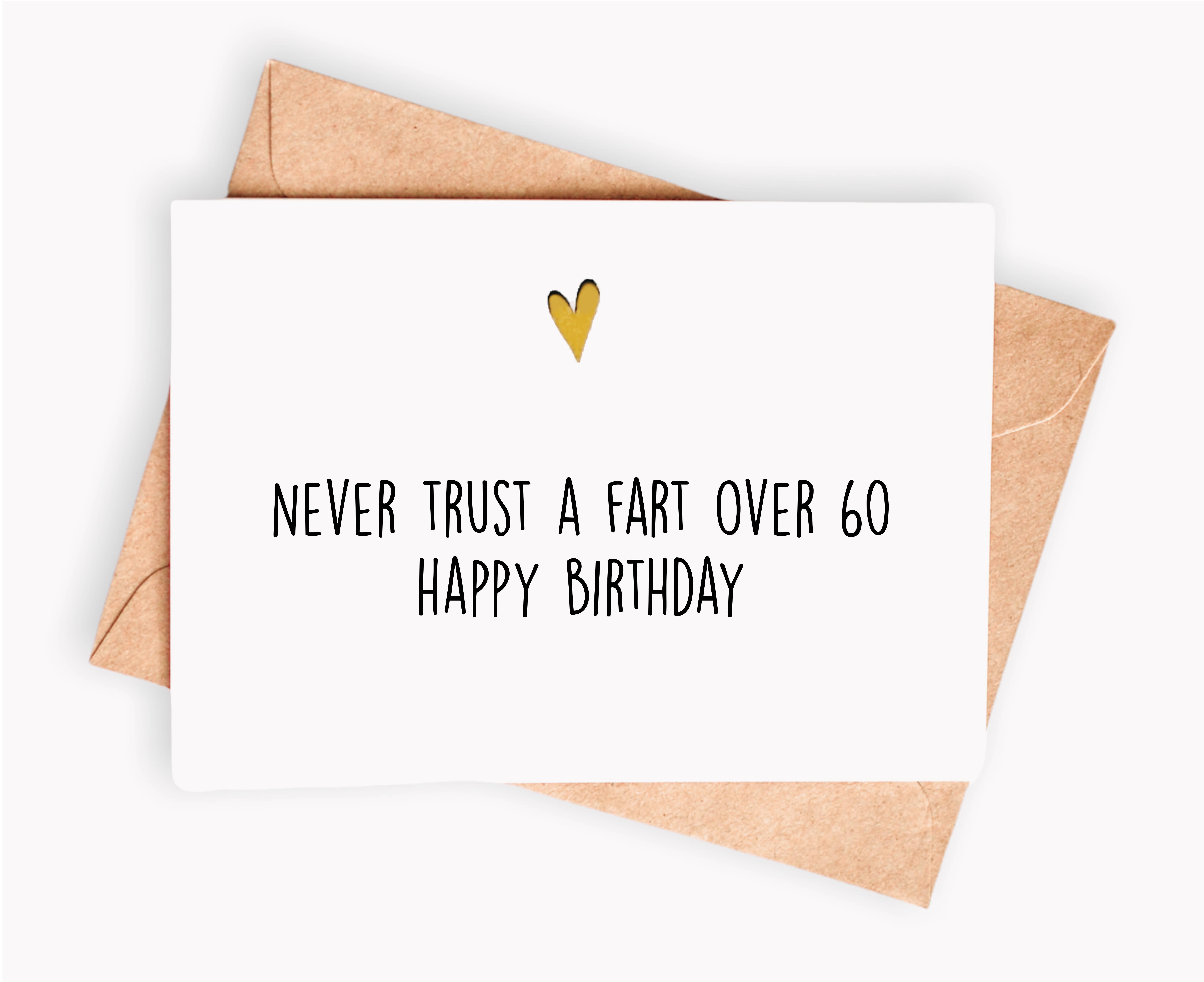Spicy Cards - Wholesale Birthday Card - Funny Birthday card - Never trust a fart over 600