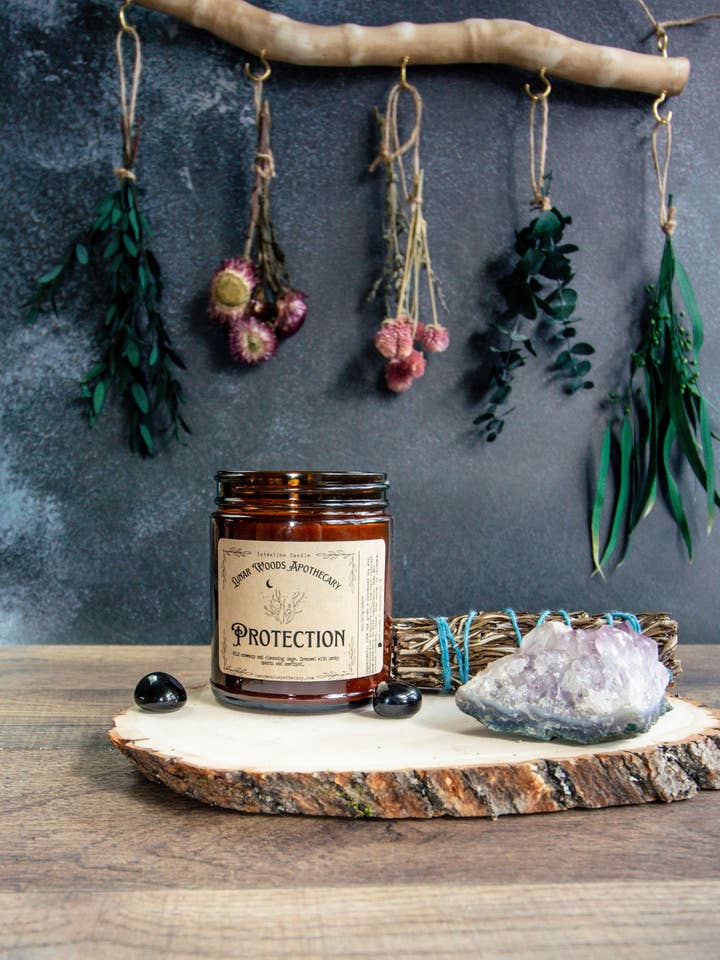 Candela d'Intenzione - Protezione per la vendita all'ingrosso da parte di Lunar Woods Apothecary
