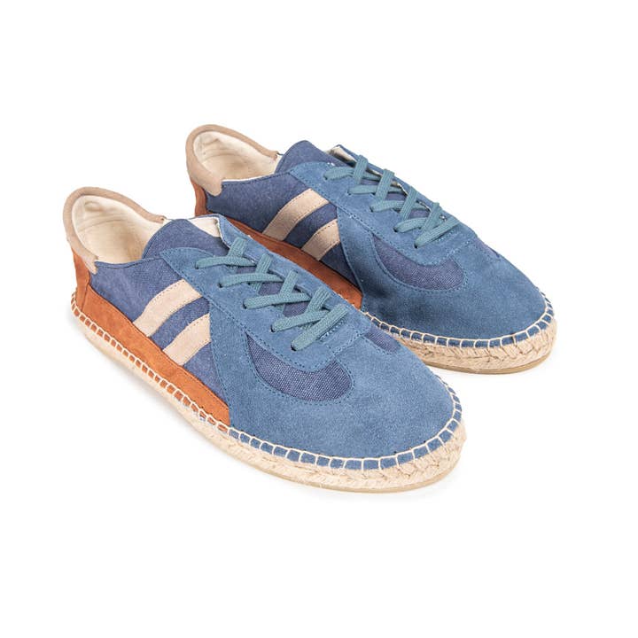 Roche C2 Jeans lace-up espadrilles for wholesale by Ibiza's Heritage