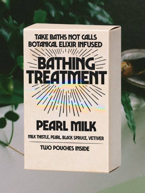 Trempages Élixir de Bain : Lait de Perle pour la vente par Wild Yonder Studio