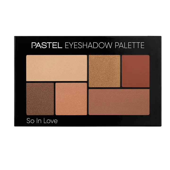 Pastel Profashion So In Love Eyeshadow Palette 205 Bronze Age for wholesale by Pastel Cosmetics UK