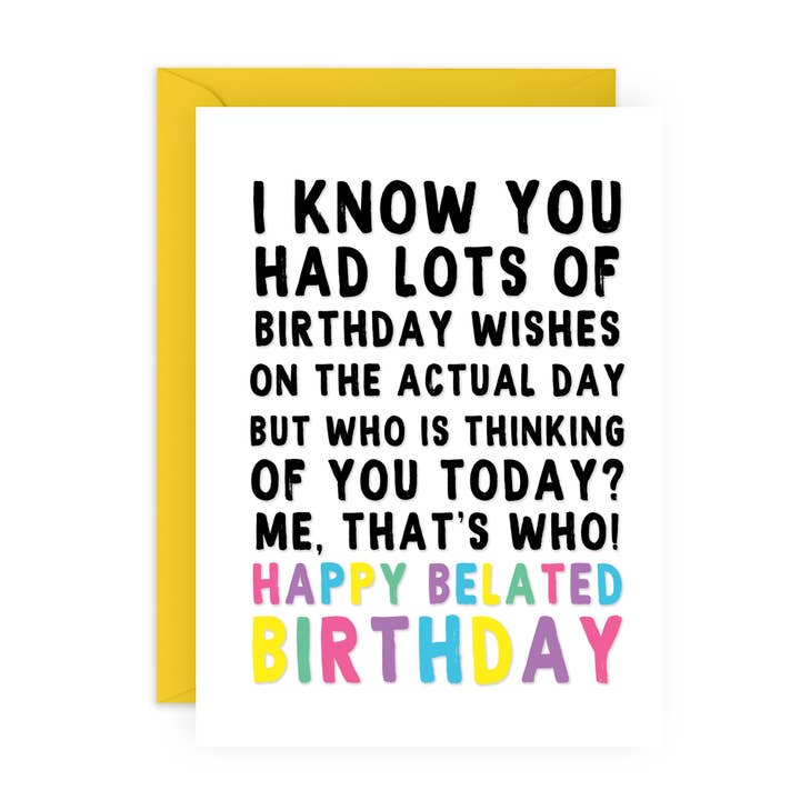 Joyeux anniversaire, carte d'anniversaire amusante pour lui et elle pour la vente par Central 23 Cards